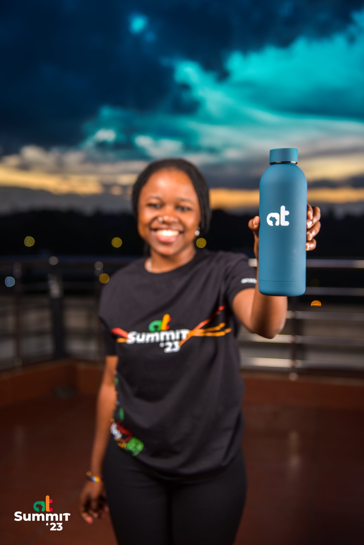 Africa's Talking Water Bottle